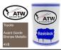 Preview: Toyota, Avant Garde Bronze Metallic, 4V8: 500ml Lackdose, von ATW Autoteile West.